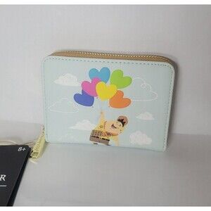 Loungefly Disney Pixar Up Russell Heart Balloons Accordion Wallet